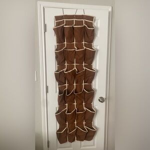24 pockets/12 pair shoes door organizer